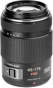 [Panasonic] LUMIX G Series 45-175mm F4.0-5.6 Micro Four Thirds X Vario Power Zoom Lens with Power O.I.S and Nano Surface Coating (H-PS45175E-K)
