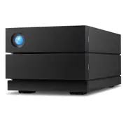 LACIE 2BIG RAID 28TB (2x14TB 7200RPM IronWolf Pro) USB-C External Hard Drive with 5-Year Data Recovery Service - STHJ28000800