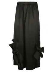 [COMME des GARCONS COMME des GARCONS] Ribbon-Detail Satin Pants