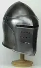 Medieval Barbuta Helmet Great Knight Templar helmet Replica SCA 18GA LARP