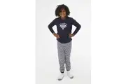 Boys Sizes 8-14 Navy Blue Wi-Fi Long Set PJS Pyjamas (2638) [Size: 8]