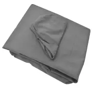 GRAY SPA Massage Table Sheet 3 Pieces Poly Cotton Cool soft resistant wrinkling