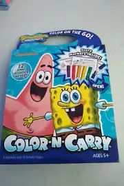 Spongebob Squarepants Color-n-Carry Set