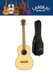 Lanikai Spruce Solid Top Baritone Ukulele Natural Finish | Free Gig Bag | Dealer