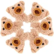 LALADEFIEE Cute Bear Plush Animal for DIY Apparel Soft Plush Material Clothing Decorations