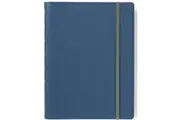 Filofax: A5 Refillable Lined Notebook - Contemporary Blue Steel