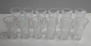 New, Set of 12, 2oz Heavy Base Tequila Shot Glasses