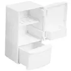 Toy Refrigerator Mini Fridge Miniature Dollhouse Simulation Freezer Toddler