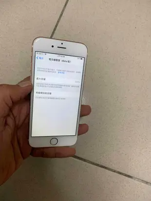 二手蘋果 APPLE iPhone 6s 64GB 4.7吋 (玫瑰金色) IOS 11.4 (B153)