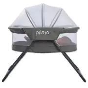 Cocoon Deluxe Folding Travel Bassinet (Heather Gray) - Lightweight Baby Bed a...