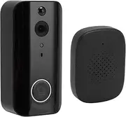 Wireless Doorbell Camera, 2.4G 5G WiFi Smart Video Doorbell Camera with Chime, Voice Changer, 2 Way Audio, PIR Motion Detection, Night Vision, 4000mAh Rechargable Indoor Camera