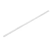 12Pcs 6mm Dia 300mm L Acrylic Round Rod DIY Solid Plastic PMMA Bar Clear