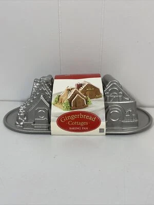 Nordic Ware Gingerbread Cottages Baking pan