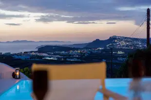 Luxury Villa - Private Pool, Sunset, Caldera View