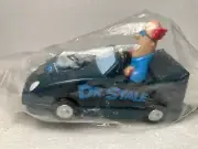 Vintage/Rare Whataburger Toy Pull Back Car Action Figure Evil Dr. Stale