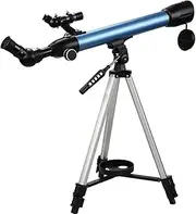 Astronomical Telescope 50MM Large-Aperture Refracting Telescope, 45°Mirror, Stargazing Telescope for Children and Be
