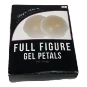Fashion Forms Women's Full Figure Gel Petal Nude Silicone ONE PAIR FL