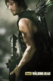 2014 AMC FILMS THE WALKING DEAD DARYL CROSSBOW POSTER NEW 22x34 FREE SHIP