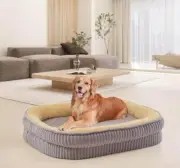 Orthopedic Dog Bed for Medium Dogs Breeds, High Density Egg Crate Foam Dog Sofa