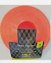 Athletic Works Agility Training Disc Cones 4 Pack Orange Football Basketball