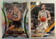 (2) 2019-20 SELECT SCOPE PRIZM PREMIER LEVEL BOJAN BOGDANOVIC #182 CARD LOT 2