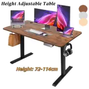 Electric Height-Adjustable Table Home Office Standing Desk Computer Gaming Desks