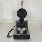 Electric Ice Cream Waffle Machine UFO Burger Maker 1200W Hamburg Gelato Panini P