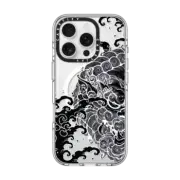 iPhone 16 Pro Clear Case MagSafe Compatible Lucky Foo Dog by Gabe Shum