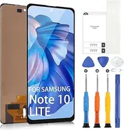 for Samsung Galaxy Note 10 Lite Screen Replacement N770 SM-N770F LCD Display Digitizer SM-N770F/DS SM-N770F/DSM Touch Glass Screen Full Assembly with Repair Kits (Not Original)