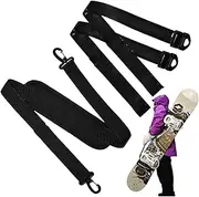 Snowboard Strap, Snowboard Carrier, Non-Slip Shoulder Sling for All Shapes of Snowboards, Skiing Accessory, Snowboard Boots Carrying Strap