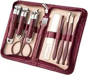 Manicure Kit For Women | Ear Spoon | Manicure Pedicure Kit, Professional Grooming Kits, Pedicure Tools For Home Travel