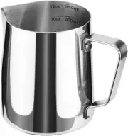 HOFASON Stainless Steel Milk Frothing Pitcher Cappuccino Pitcher Pouring Jug