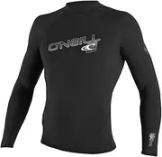 O'Neill Wetsuits Hyperfreak 1.5mm Long Sleeve Crew, Black/Graphite, Small