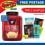 BSN SYNTHA-6 5LB VANILLA WHEY PROTEIN BLEND FREE POSTAGE