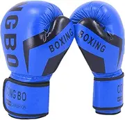Boxing Gloves Kids, Child Punching Glove, Breathable Soft Fight Accessories, Lightweight Mitts Defender for Boxing Kickboxing Muay Thai Training, 22 x 13 cm, Blue