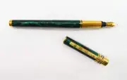 Cartier Trinity Malachite fountain pen
