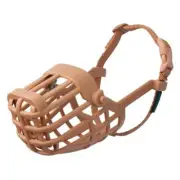 Baskerville Classic Basket Muzzle - Dog can Pant and Drink, Prevents Biting 8