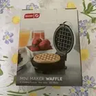 DASH Mini Waffle Maker - 4 Inch Mold, Nonstick Waffle Iron With Quick Heat.