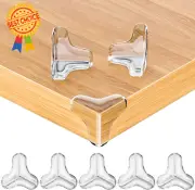 8 Pack Large Clear Corner Protectors, Baby Proofing Table Edge Guards & Bumpers