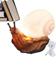 Snail Lamp, 24 Color-Changing Light up Slug for Classroom Plug in, Dimmable Mood Light, Touch Room Light for Bed Room, Living Room, Desk Buniq