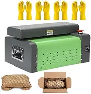 Carton Cutting Machine/Cardboard Box Cutting Shredder with 4 Gloves/12.8in Cutting Width/Recyclable Cardboard Cutting Shredder Machine Used for Packaging Bubble Wrap 200W