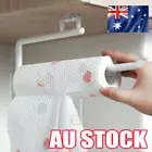 Kitchen Shelf Paper Towel Holder Hanger Rack Organizer Under Cabinet Roll Cup IH