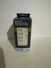 Eaton PT18M-W Timer Switch Ver 2.2 New In Box Minute Timer