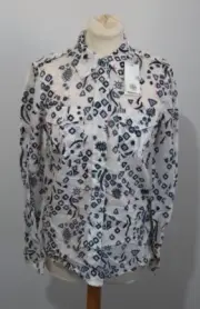 BNWT Womens Tory Burch Ivory Atelier Brigitte Blouse - Size 4