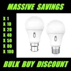 LED Globe Bulb A60 E27 B22 Edison Bayonet Screw Selectable Tri Colour CCT