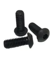M6-1.0 x 30MM Metric Button Head Socket Cap Screws Plain Finish QTY 100