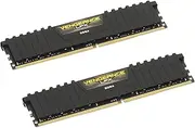 Corsair Vengeance LPX 32GB DDR4 DRAM 2133MHz C13 Memory Kit, Black (CMK32GX4M2A2133C13)