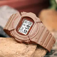 在飛比找PChome24h購物優惠-CASIO G-SHOCK 金屬保護器霧面圓形計時錶/DW-