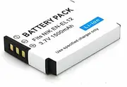 Replacement Rechargeable Battery Pack for Nikon Coolpix A1000 A900 AW100 AW100s AW110 AW110s AW120 AW120s AW130 AW130s B600 P300 P310 P330 P340 S1000pj S1100pj S1200pj S31 S6000 S610 S6100 S6150 S620