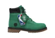 RARE NBA Basketball Champion Boston Celtics Timberland 6" Green Youth Size 3.5